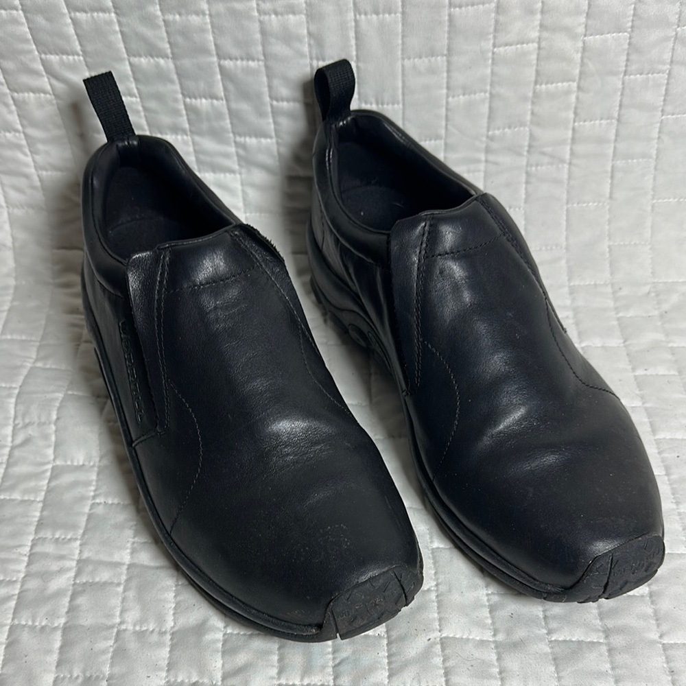 Merrell MOC Men's Black Slip-On Shoes 10.5